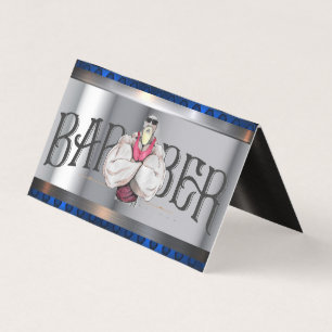 barber  Template Business Card