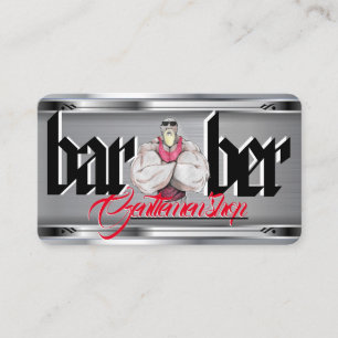 Barber Template Business Card