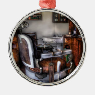 Barber - The Barber Chair Metal Tree Decoration