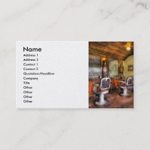 Barber - The Barber Shop Business Card