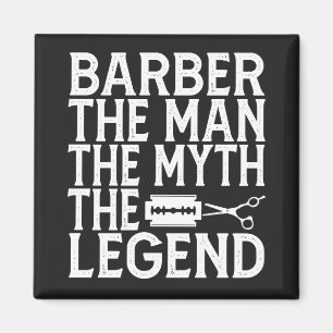 Barber The Man 2024 Magnet