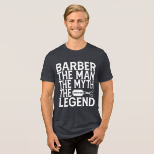 Barber The Man 2024 Tri-Blend Shirt