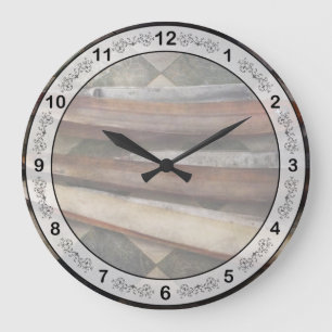 Barber - The Razor Large Clock