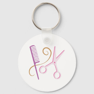 Barber Tools Key Ring