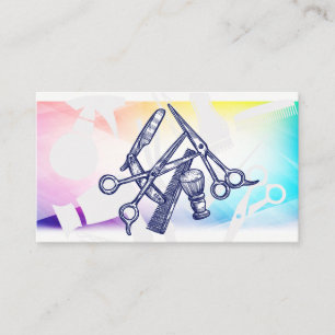 Barber Tools   Pattern Appointment Card