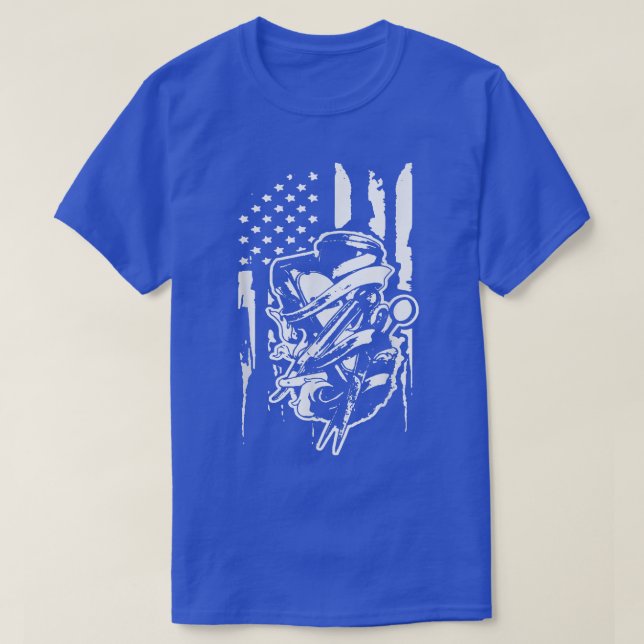 Barber Trimmer Us Flag Best Barber  For Men For Wo T-Shirt (Design Front)