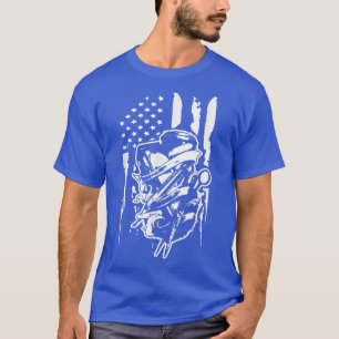 Barber Trimmer Us Flag Best Barber  For Men For Wo T-Shirt