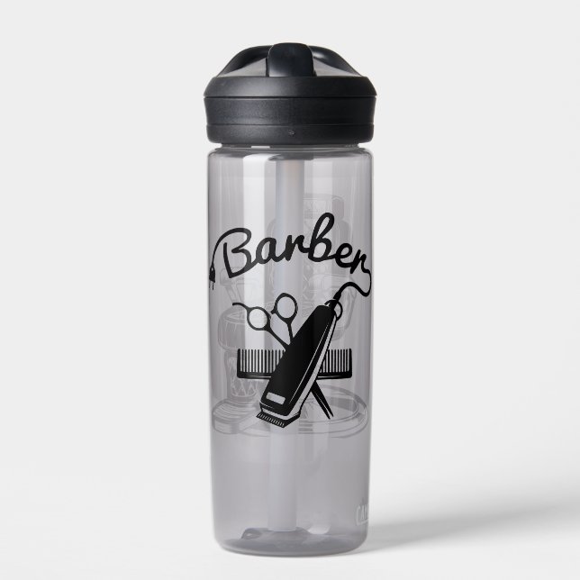 Barber Water Bottle (Front)