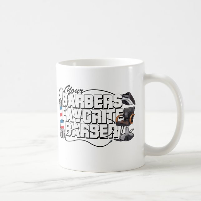 Barbers Favourite Barber Coffee Mug (Right)