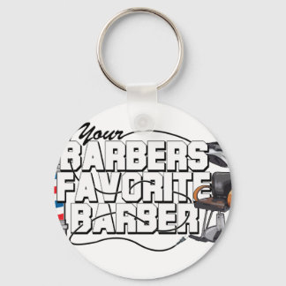 Barbers Favourite Barber Key Ring