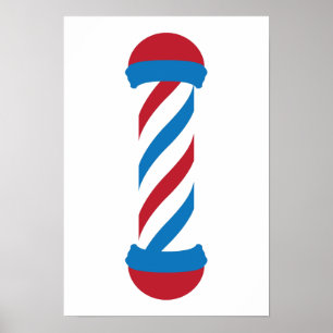 barbers pole poster
