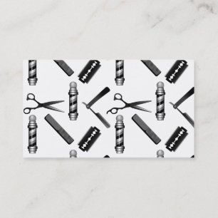 Barber's Shop Hairdresser Business Card