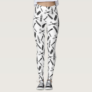 Barber's Shop Hairdresser Leggings