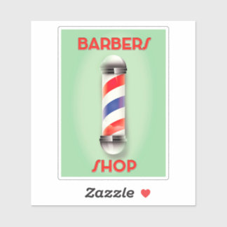 Barbers Shop Vintage Pole Sign