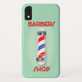 Barbers Shop Vintage Pole Sign iPhone XR Case