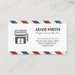 Barbershop Appointment Card