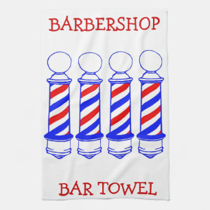 Barbershop Bar Towel
