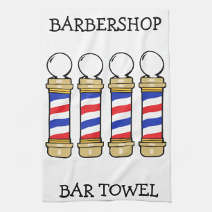 Barbershop Bar Towel