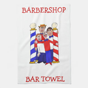 Barbershop Bar Towel
