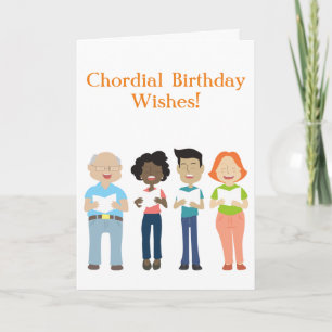 Barbershop Birthday Card