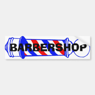Barbershop Bumper Sticker