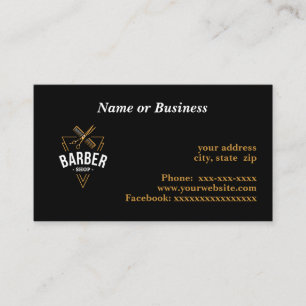 Barbershop Business Card