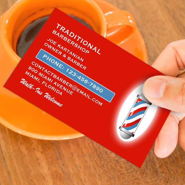 Barbershop Business Card (Creator Uploaded)