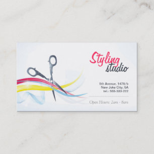 Barbershop business card