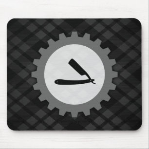 barbershop gear mouse mat