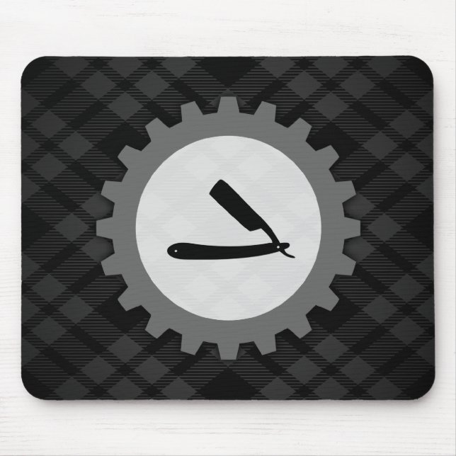 barbershop gear mouse mat (Front)