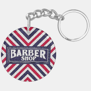 Barbershop Key Ring