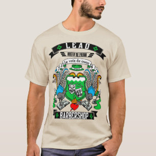 Barbershop Lead Coat of Arms T-Shirt