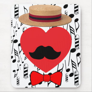 Barbershop Lover Mouse Mat