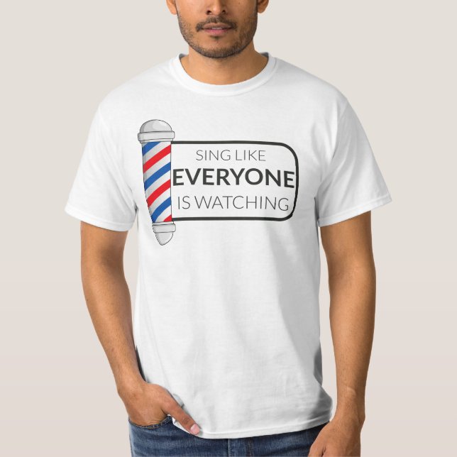 Barbershop Music SING Shirt (Front)