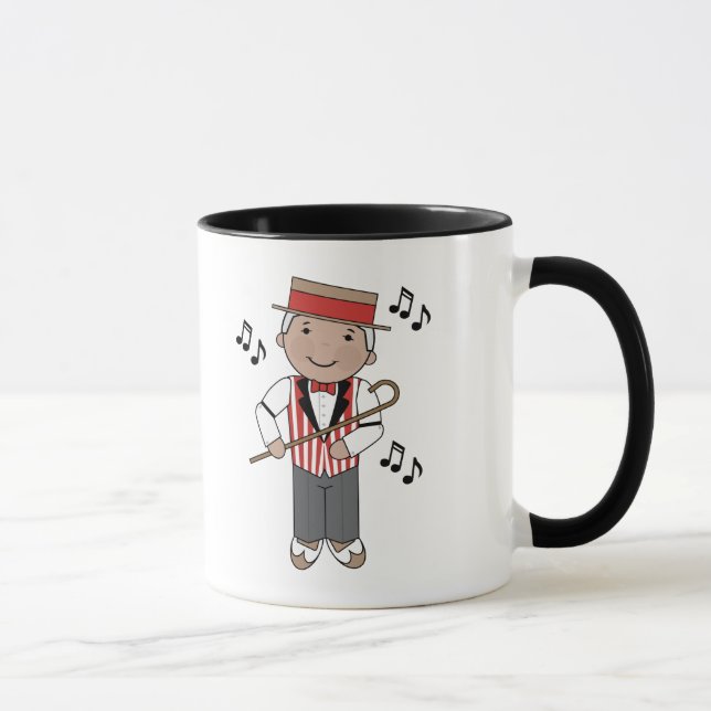Barbershop Music Singer Gift Mug (Right)