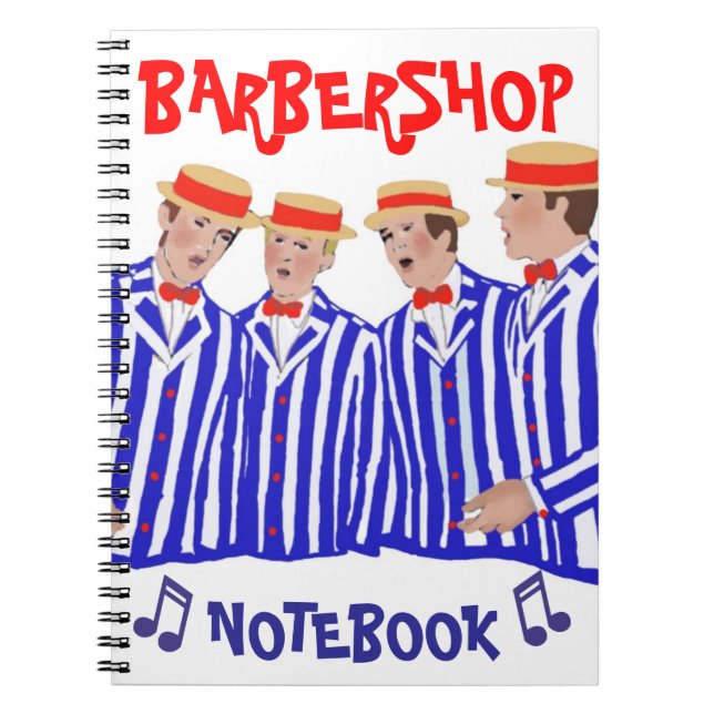 Barbershop "Notebook" Notebook (Front)