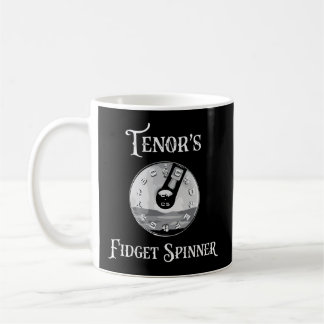 Barbershop Pitch Pipe Fidget Spinner Tenor Barbers Coffee Mug