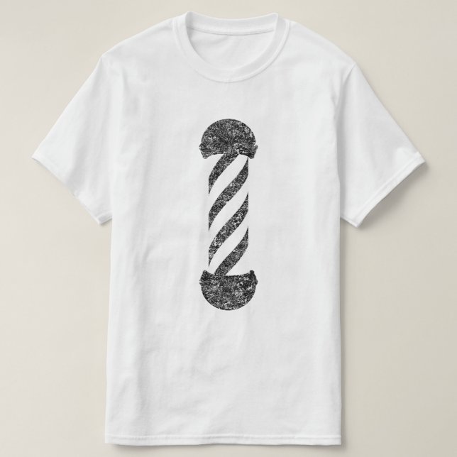 barbershop pole T-Shirt (Design Front)
