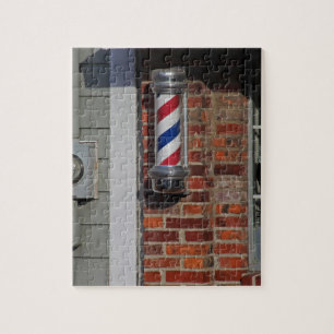 Barbershop Pole Vector Jigsaw Puzzle