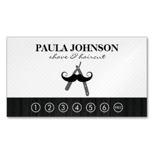 Barbershop   Punch Card