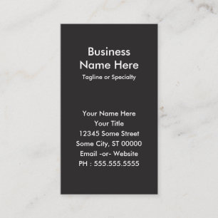 barbershop punk skull business card