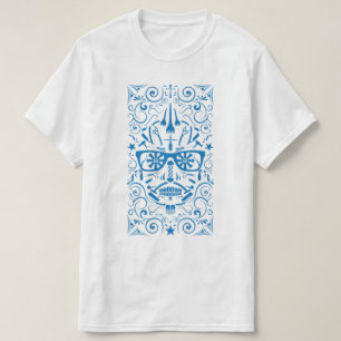 barbershop punk skull T-Shirt
