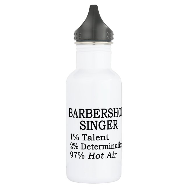 Barbershop Singer Hot Air 532 Ml Water Bottle (Left)
