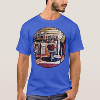 Barbershop With Coat Rack T-Shirt