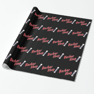 Barbershop Wrapping Paper