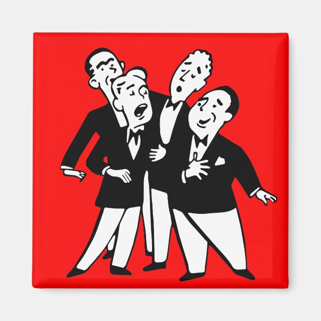 Barbershoppers Magnet (Front)