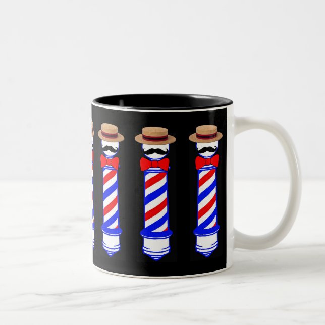 Barbershoppers Two-Tone Coffee Mug (Right)