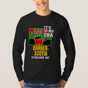 Barberu2013Scotia, BSC, Red, Black and Green HBCU T-Shirt