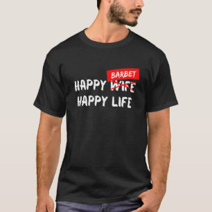 Barbet Dog Breed Happy Life Animal Friend Dog T-Shirt