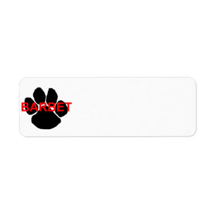 barbet name paw